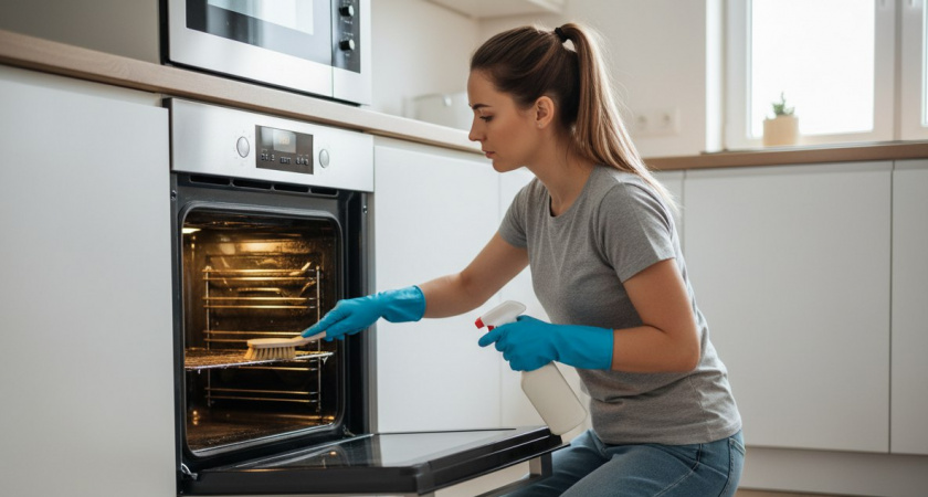 Всю жизнь чистила духовку Шуманитом, пока не узнала этот способ: без вони, за 5 минут - прощаюсь даже с древним жиром