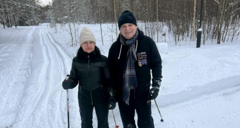 Ростислав Гольдштейн встал на лыжи, поддержав спортивную акцию в Коми