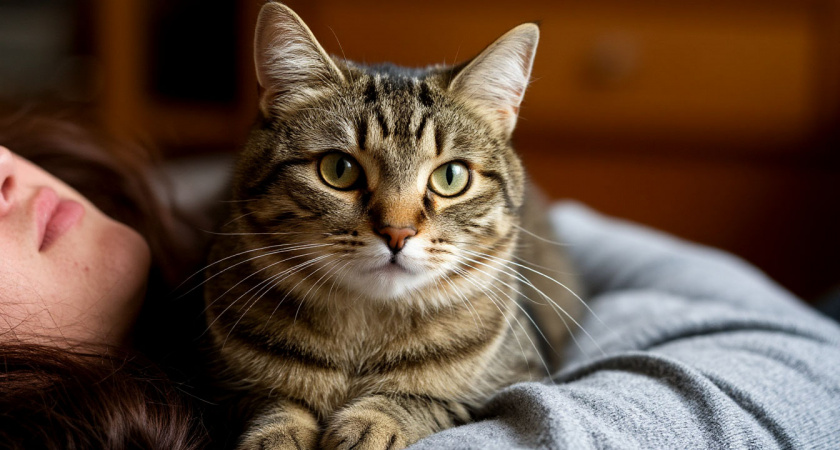 Зачем кошки спят на человеке? 5 причин - запомните навсегда