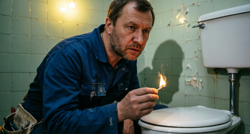 Неприятный запах в туалете пропадёт за секунды: старый трюк сантехника, который работает лучше любого освежителя