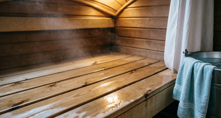 Баня сама сушит пол, если сделать одну простую хитрость: комбинация, которая избавляет от гнили навсегда