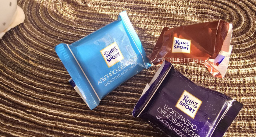 Я попробовала все 7 мини-плиток Ritter Sport. Спойлер: фаворит нашёлся, но угадать с первого раза не получится. Делюсь впечатлениями
