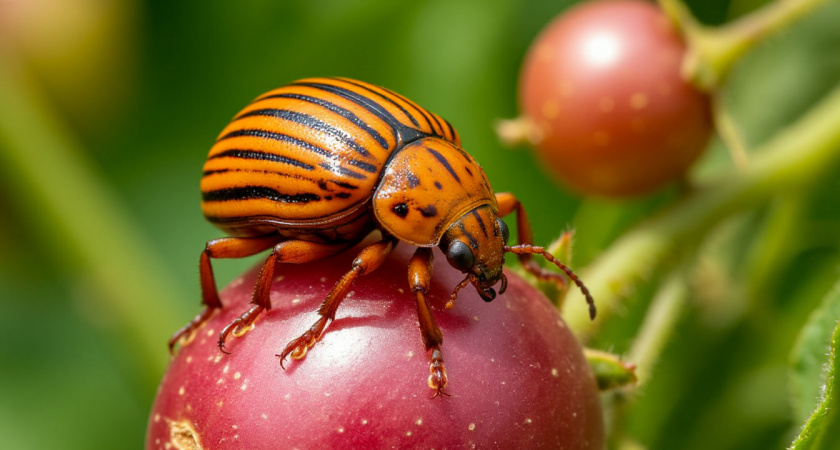 Жаль, что поздно узнал, как быстро и просто справиться с колорадскими жуками на картофеле - теперь делаю только так