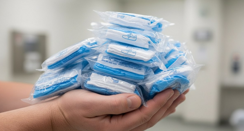 Бахилы в январе беру пачками - и радуюсь своей хитрости: вот как использую