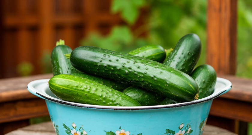 Не гибрид, а огуречный завод: выдает плоды в узле по 10 штук без укрытия - не перерастают, не горчат