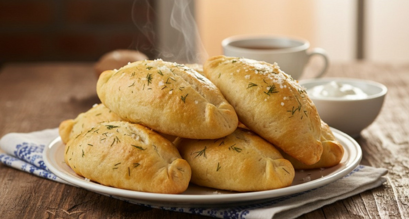 Научилась печь пирожки, легкие и воздушные словно пух, дети готовы есть их каждый день