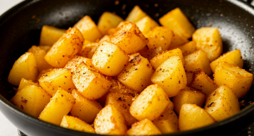 Как пожарить картошку чтобы получилось вкусно, а не размазня. Несколько правил вкусной картошечки