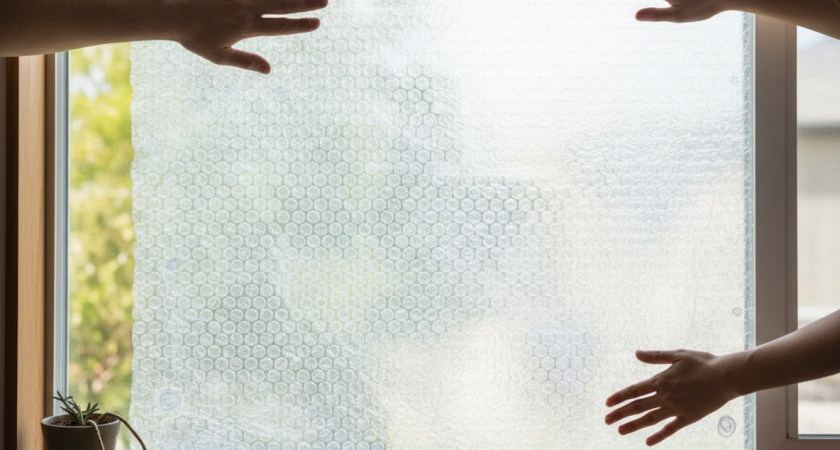 Почему люди клеят пузырьковую плёнку на окна: сначала смеялся, теперь делаю так же