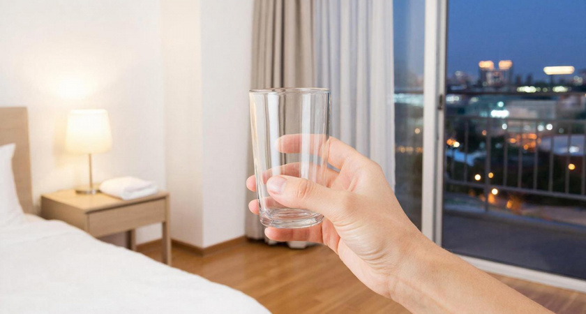 Тест на честность отеля: как трюк со стаканом расскажет вам правду про обслуживание. Совет бывалых туристов