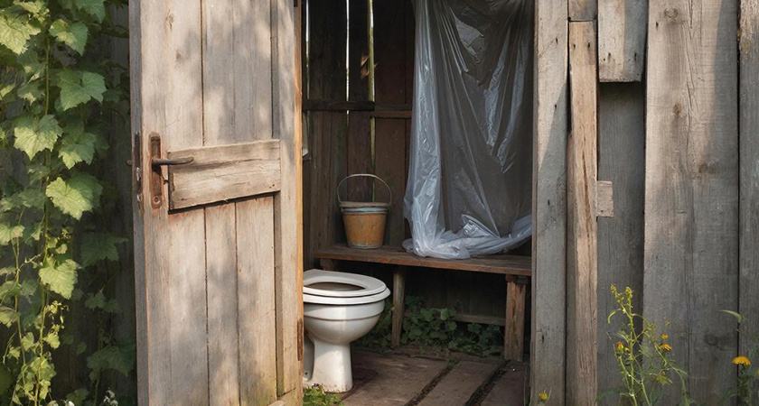 Кидаю простое средство в дачный туалет – и живу годами без запаха и отходов: вот, что я использую