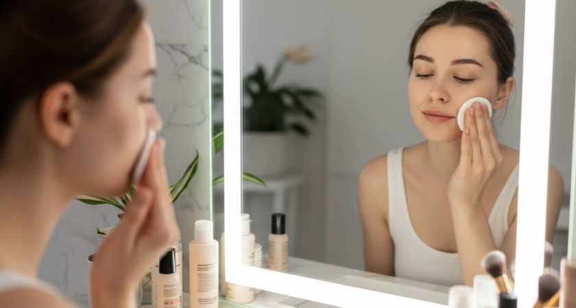 Выкидываю дорогие тоники: протираю лицо уксусом и получаю кожу как после салона 