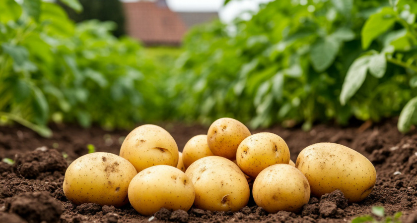 Клубни как под линейку: сорт, который даёт до 12 шикарных картофелин с куста