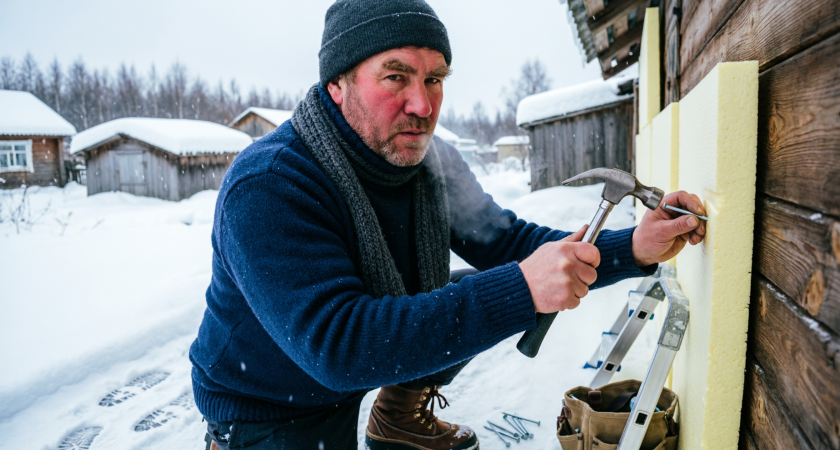 Как утеплить сарай без затрат и своими руками: два копеечных способа для комфорта животных
