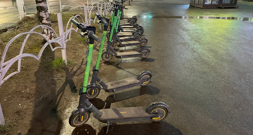 В Коми арендованные электросамокаты чаще попадают в аварии, чем личные