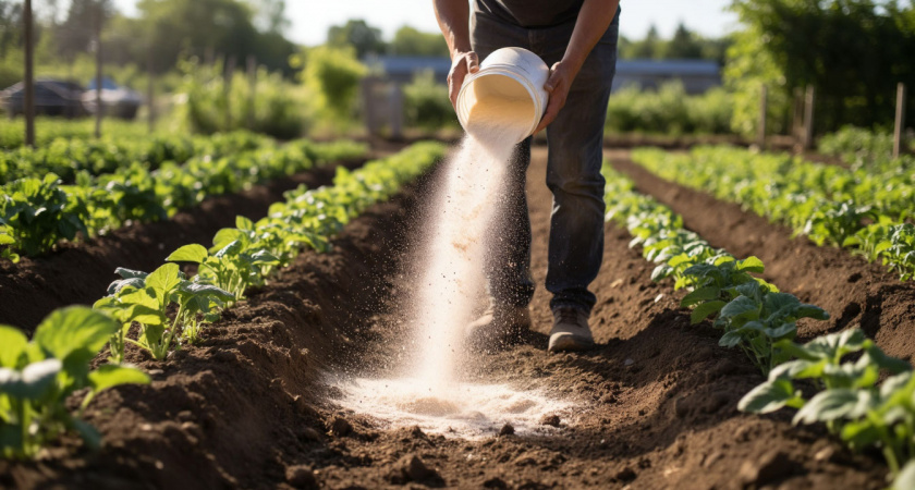 Эффективнее золы, дрожжей и навоза: сыпем на грядки по снегу в феврале — двойное плодородие уже к весне