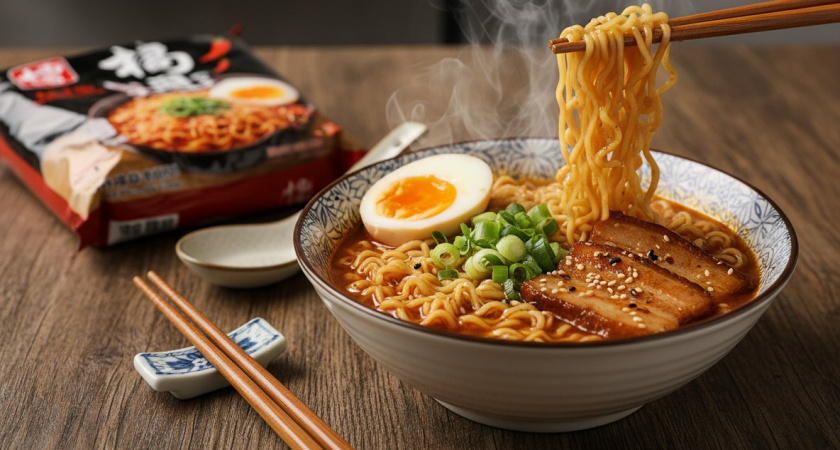 Делаю из лапши быстрого приготовления полноценный обед и ужин: простая хитрость, которая экономит время