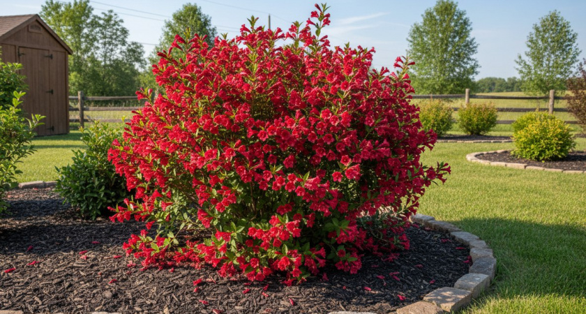 Неприхотливый кустарник для сада, который цветёт с мая по октябрь, не требует особого ухода и поражает яркими цветами