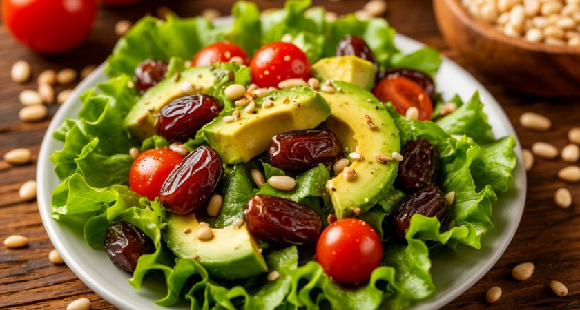 Чем заменить мясо в Пост - сытный салат, после которого не хочется есть три часа