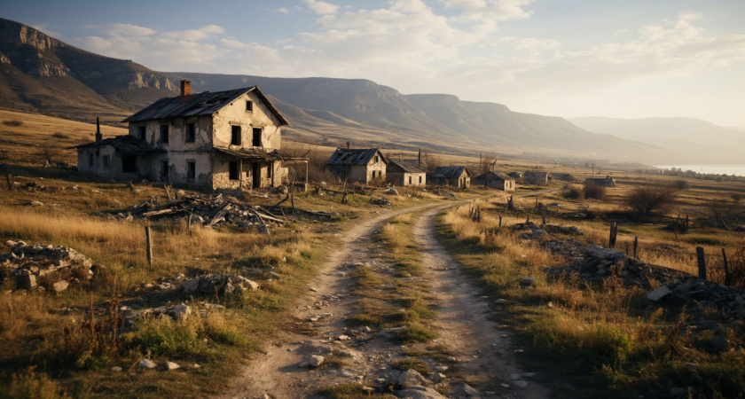 Хоть тепло и море рядом, отсюда уехали все: 5 мест в Крыму, где никто уже не живёт