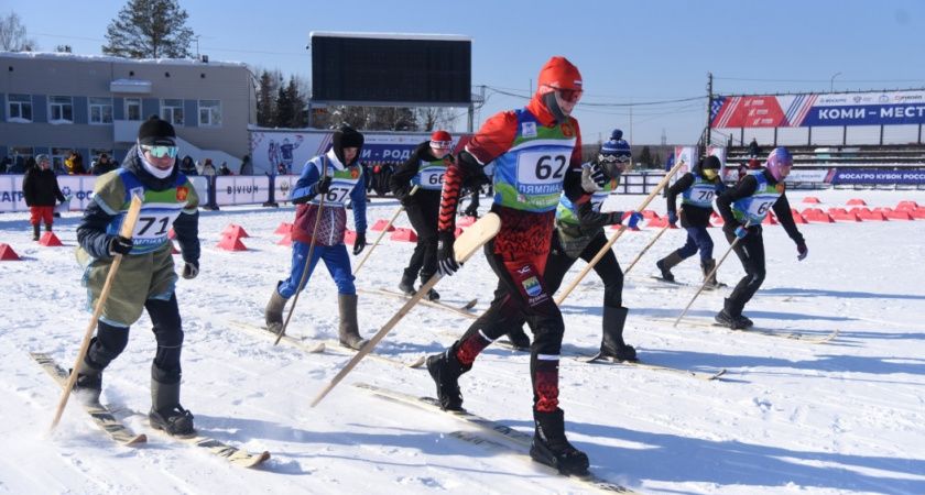 В Коми разыграли 27 комплектов медалей в гонках на охотничьих лыжах