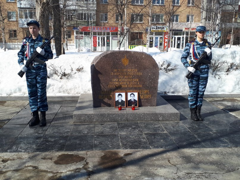 В Ухте почтили память милиционеров, которые погибли при исполнении