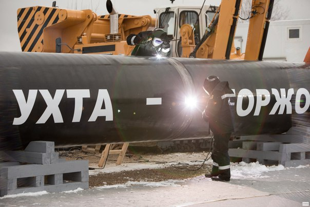 Газпром завершит строительство газопровода в Ухте в 2018 году