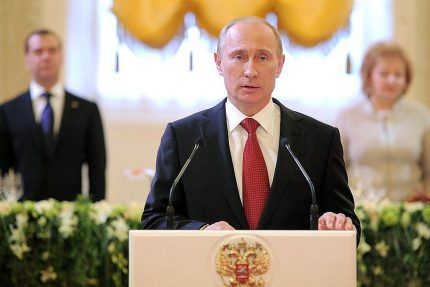 Прямая трансляция  церемонии инаугурации президента в Кремле