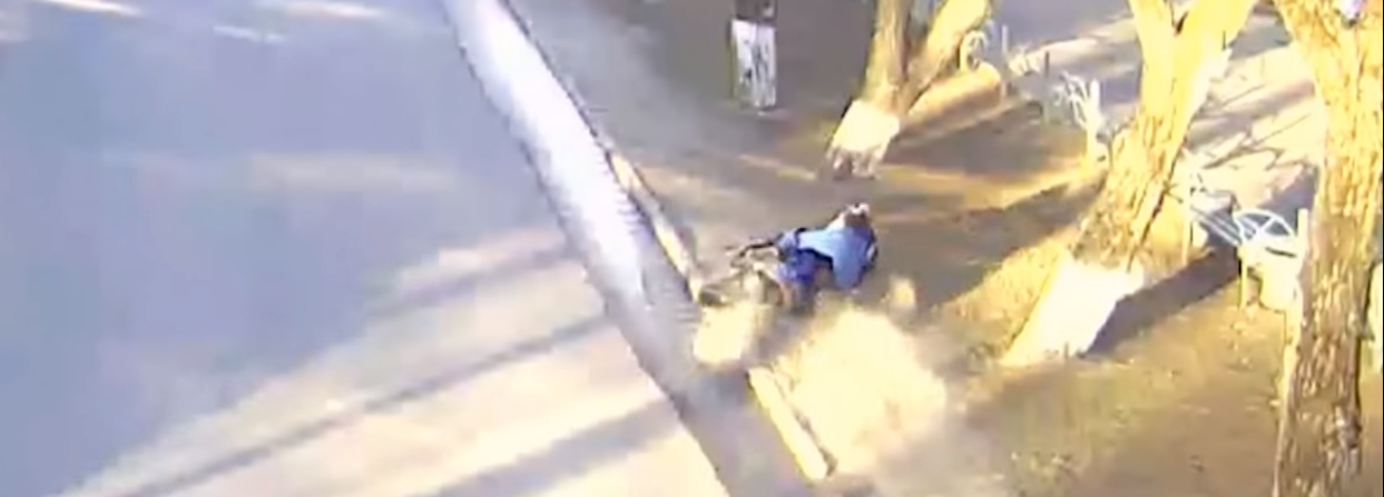 В Коми пьяный мотоциклист сбил подростка и врезался в дерево
