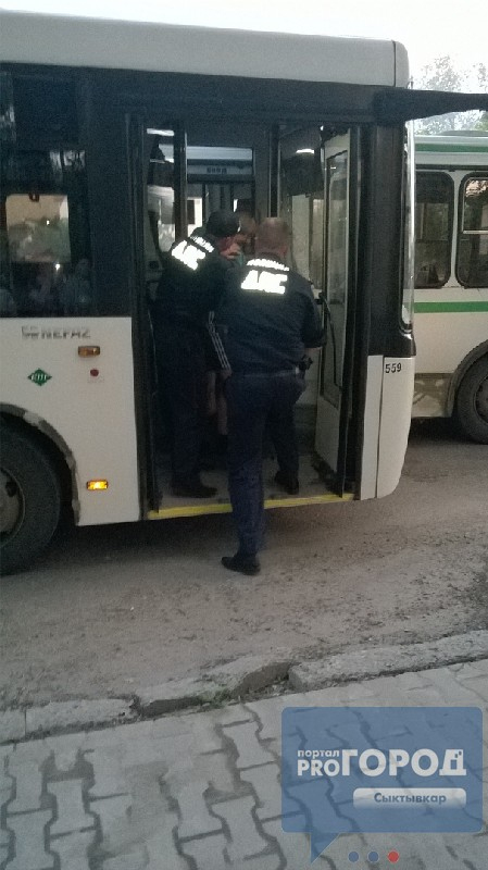 В Коми из-за обгона подрались водители автобусов (фото)