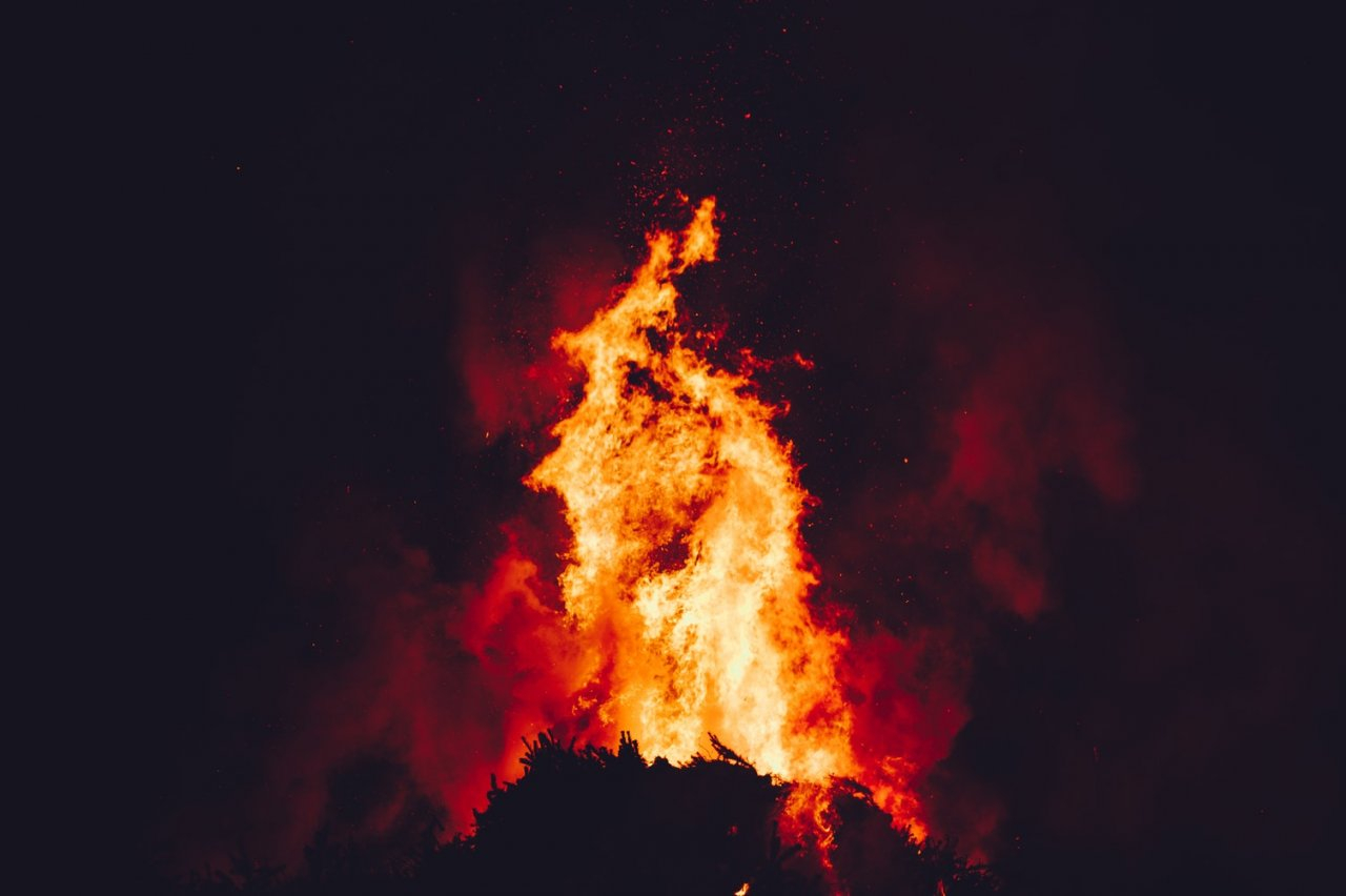 В Коми на пожаре сгорела женщина