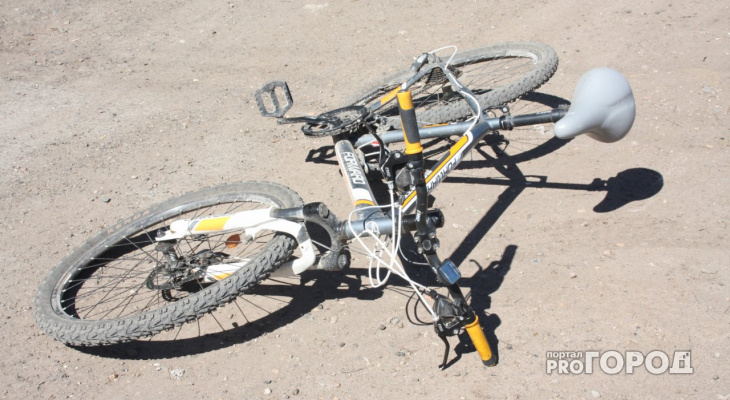 В Коми велосипедист пострадал в ДТП