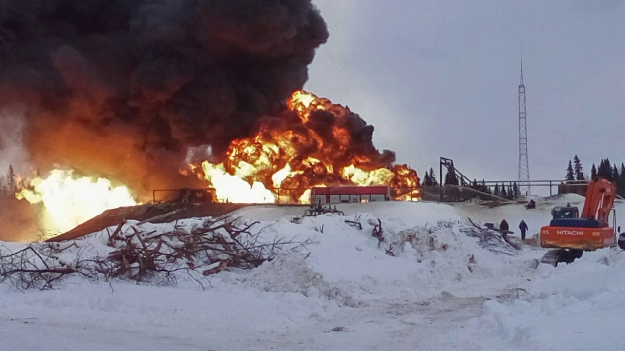 В Коми по вине нефтяника загорелась скважина: пожар тушили несколько месяцев