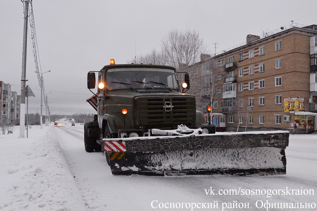 Сосногорские улицы расчистят от снега за два дня