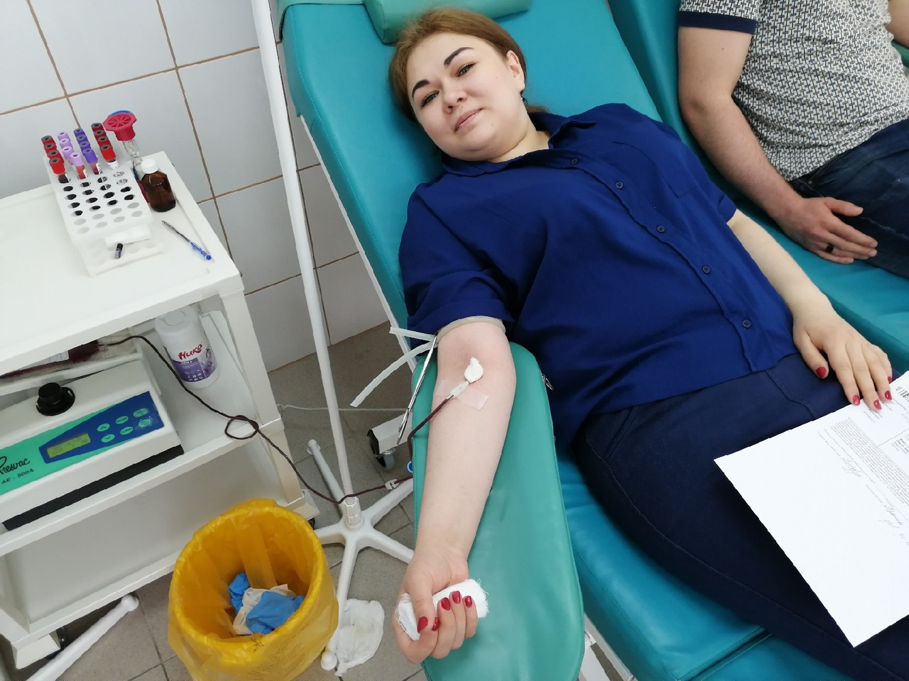 "Pro Город Ухта" сдал донорскую кровь: совсем не страшно, как кажется (фото, видео)