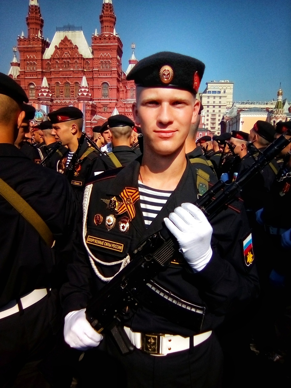 Парень из Коми пройдет в параде на Красной площади