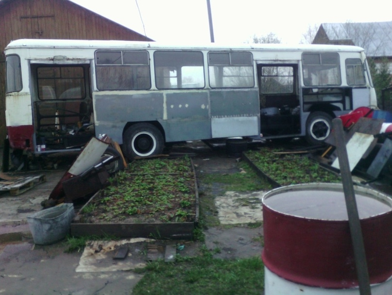 Ухтинский энтузиаст восстанавливает советский автобус