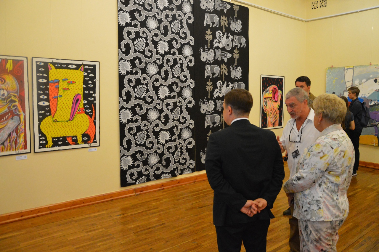 В Коми выставляются художники, картины которых сложно увидеть в Москве и Петербурге