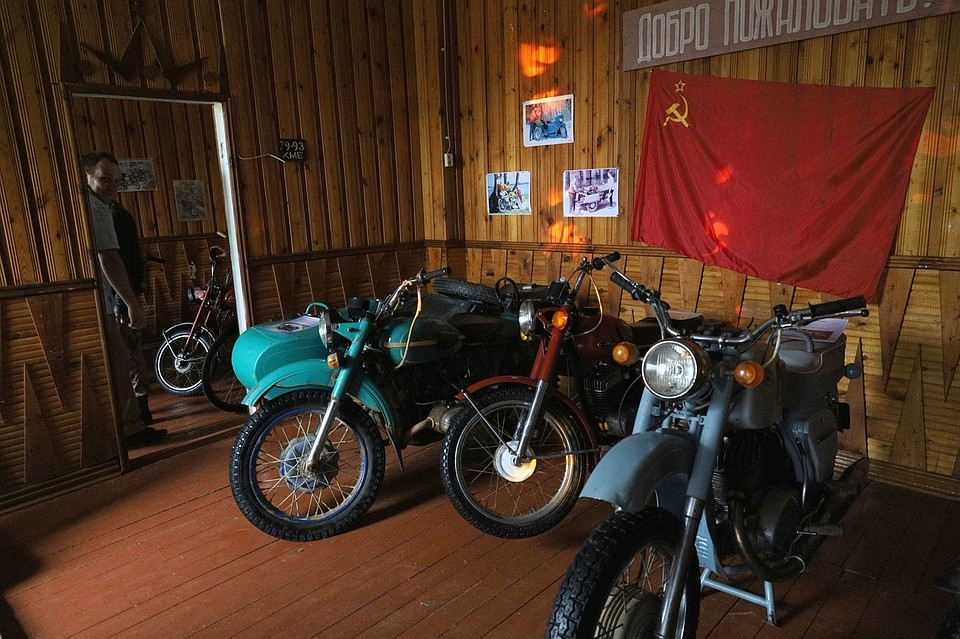 В Коми можно увидеть винтажные мотоциклы