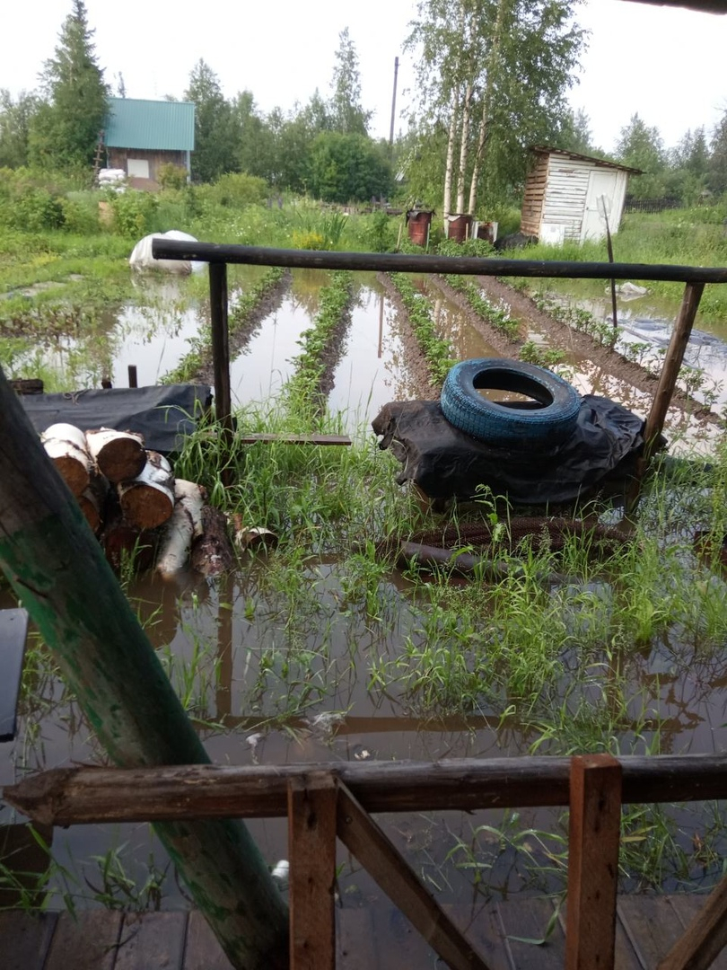 Город залило: фотоподборка последствий после сильных дождей в Ухте