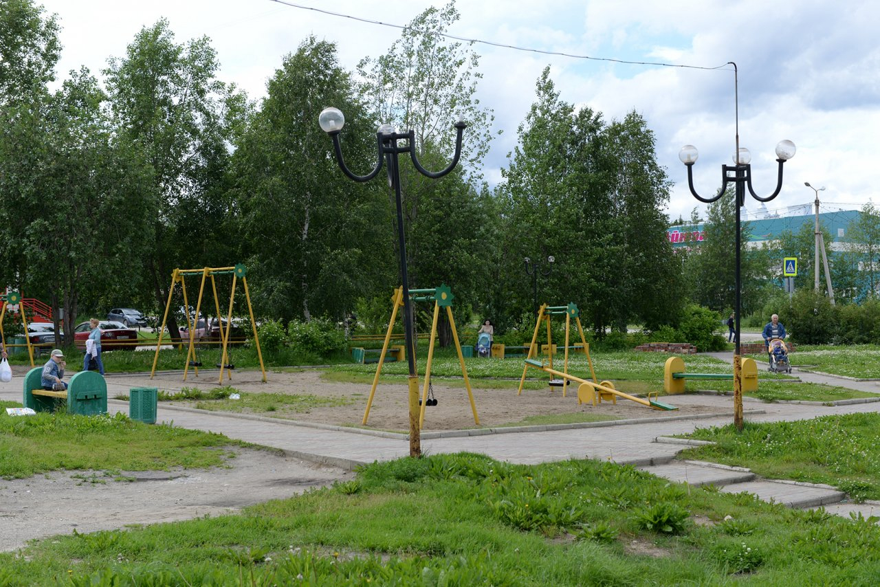 В Сосногорске к концу лета приведут в порядок два сквера