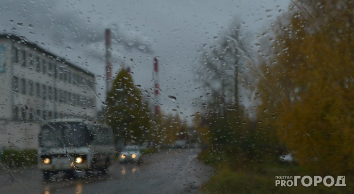 Дождь стучится в окно: какая погода ожидает ухтинцев?