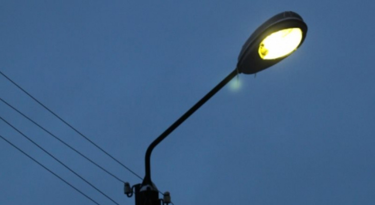 В Сосногорске изменился график уличного освещения