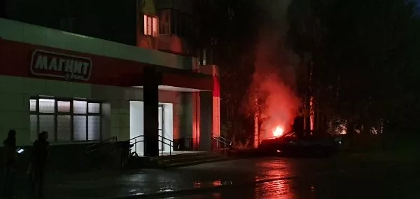 Фото к статье: В Ухте накануне  прошла череда пожаров