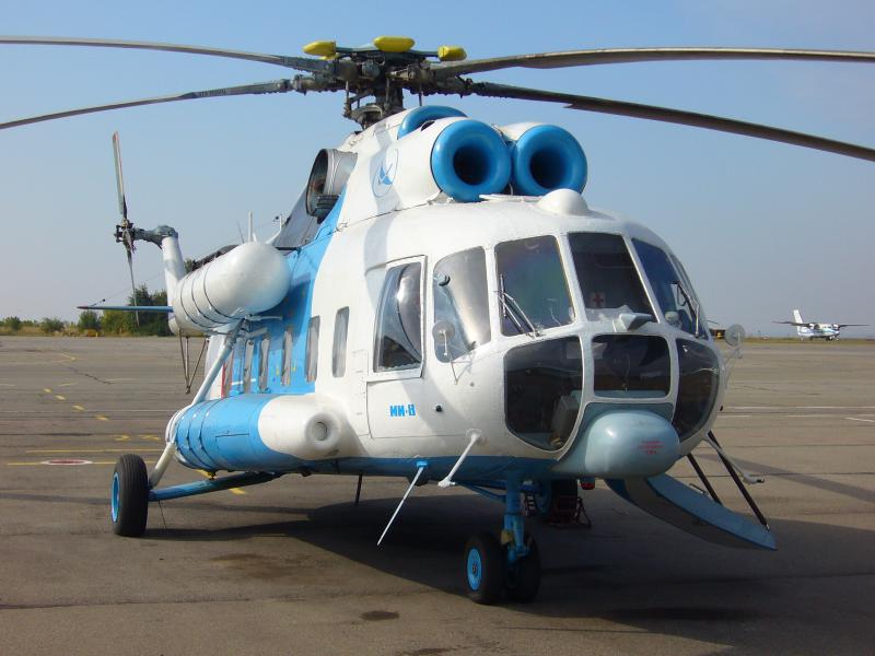 В Коми пытались поджечь вертолет с помощью “коктейля Молотова”