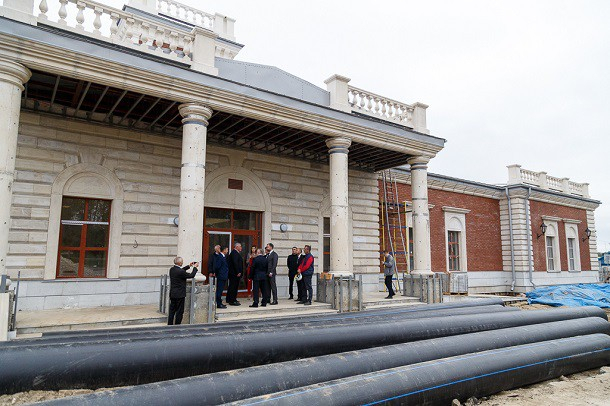 В Сосногорске достроили здание железнодорожного вокзала