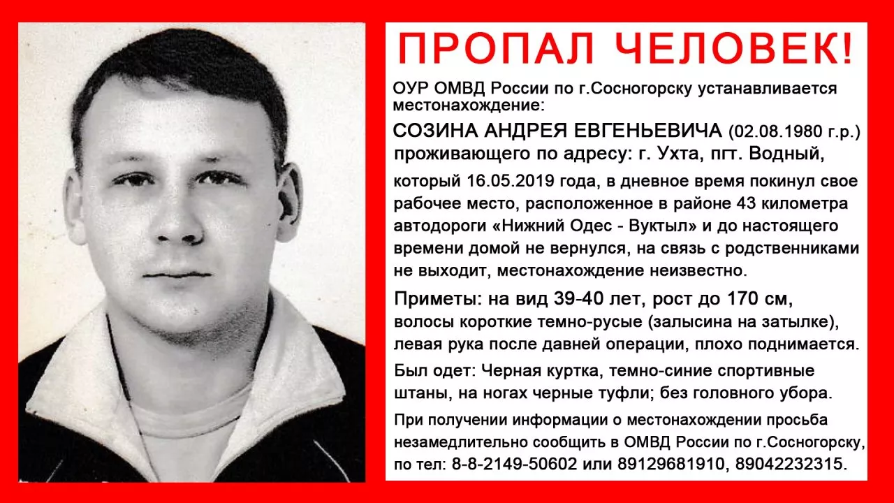 Фото к статье: 39-летний ухтинец пропал под Сосногорском