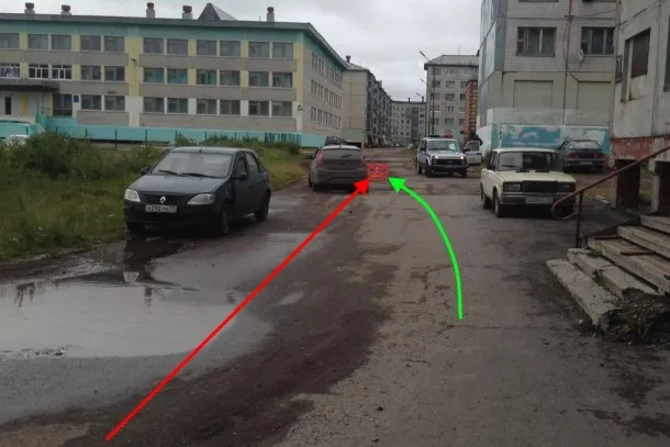 Фото к статье: В Коми иномарка наехала на пенсионерку