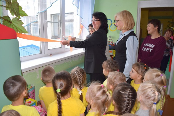 В одном из детских садов Коми торжественно открыли окна