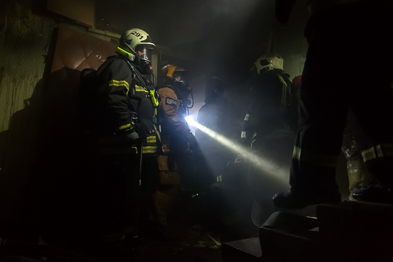 В Сосногорске пожарные спасли четырех человек