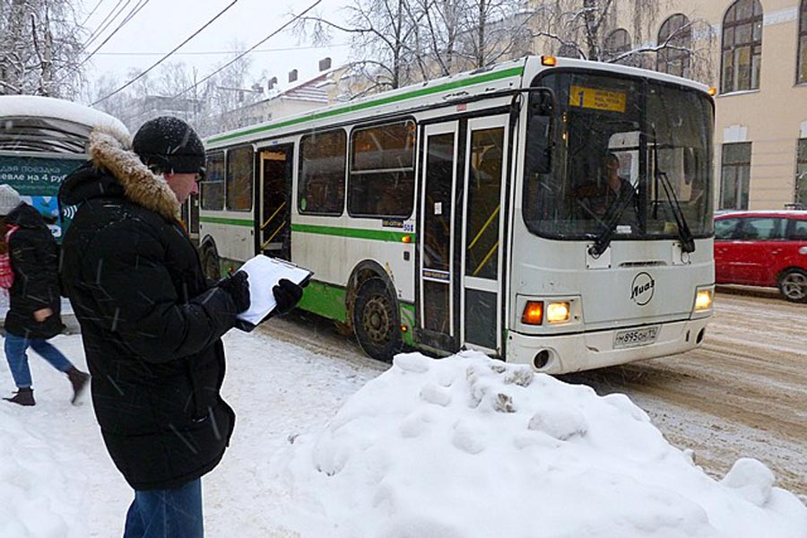 Сосногорцы жалуются на холодный автобус до Ухты
